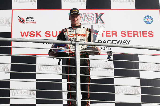 Martijn van Leeuwen en Keijzer Racing op podium